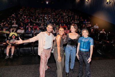 Arian Moayed, Ariana DeBose, Danielle Krudy, and Bridget Savage Cole Photo