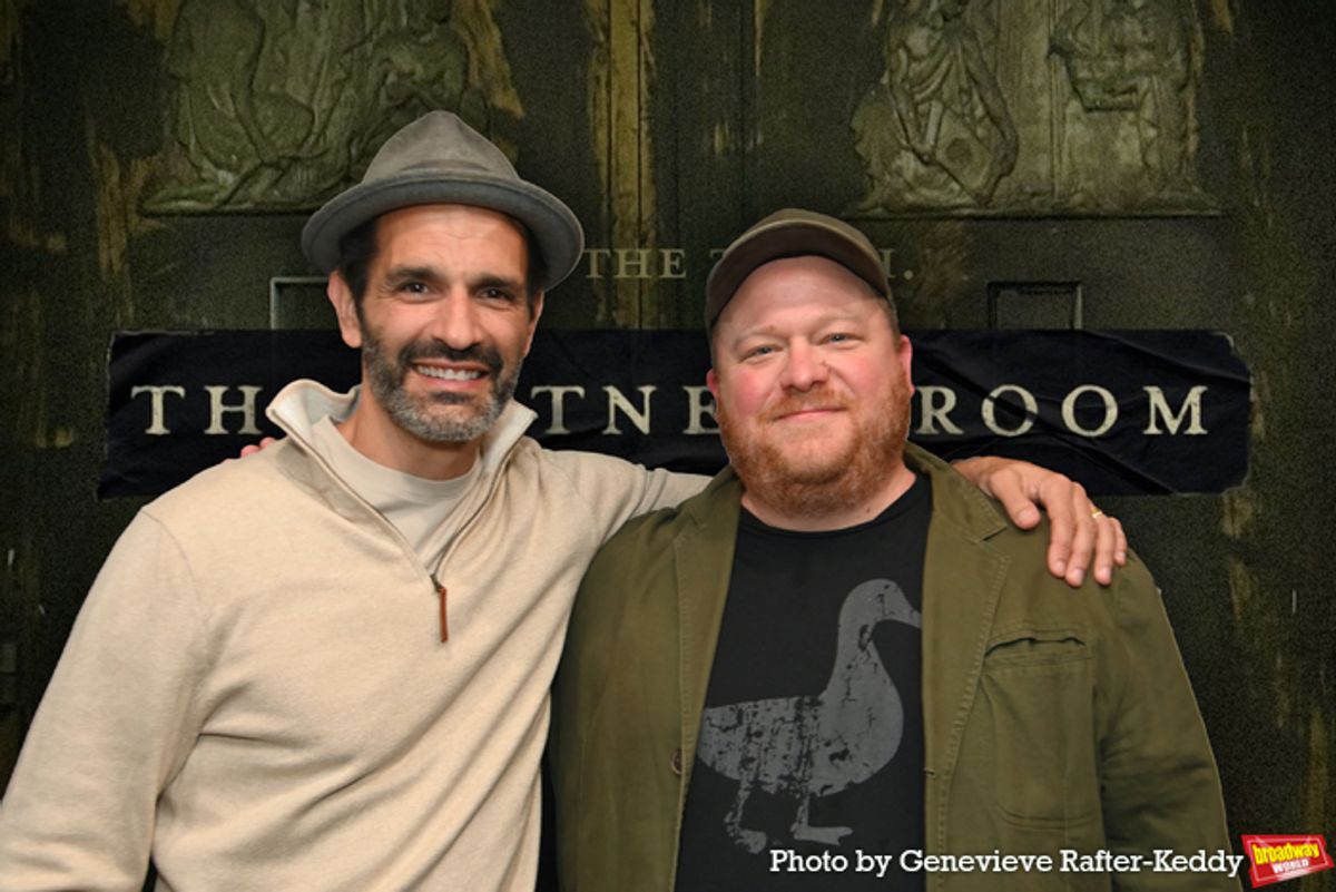 Dave Baez and Jason SweetTooth Williams at Photos: THE WITNESS ROOM Opens Off-Broadway at AMT Theater