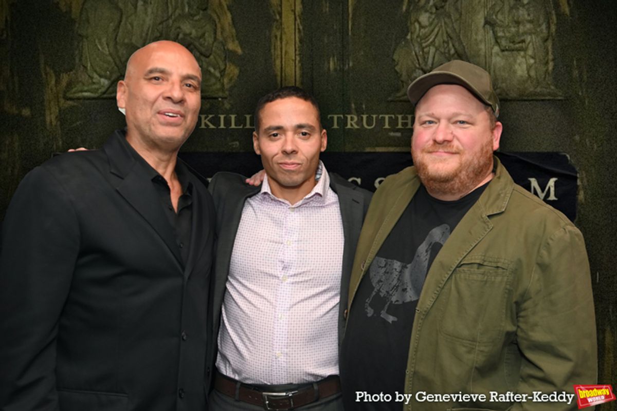 Pedro Antonio Garcia, JD Mollison and Jason SweetTooth Williams at Photos: THE WITNESS ROOM Opens Off-Broadway at AMT Theater