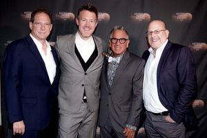 Eddie Perfect with Robert Horn, Marc Kaufman and Kurt Deutsch. @ BroadwayWorld Eddie Perfect with Robert Horn, Marc Kaufman and Kurt Deutsch. Photo
