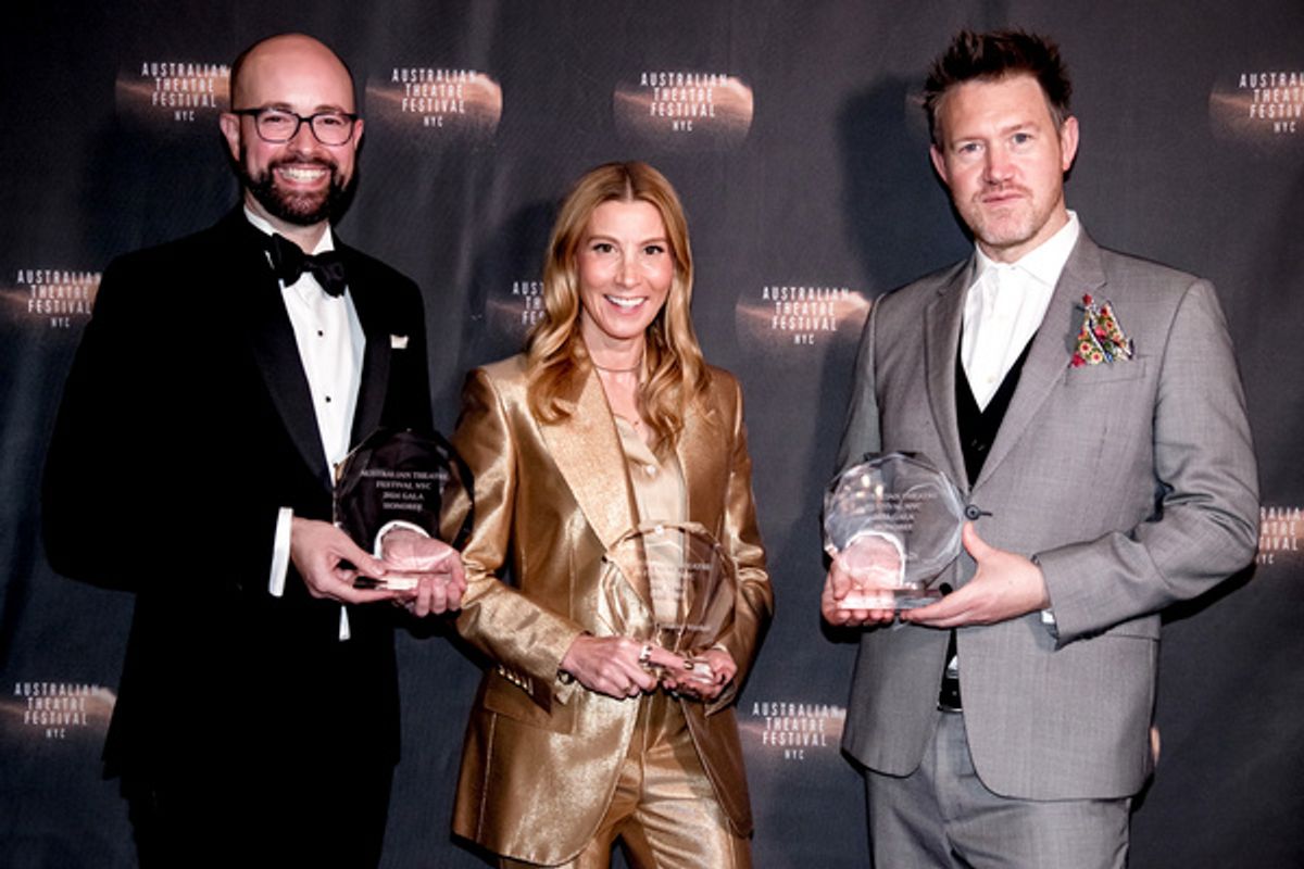 Josh Pugh, Zjantelle Cammisa Markel & Eddie Perfect at 