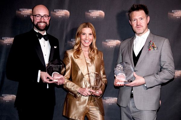 Josh Pugh, Zjantelle Cammisa Markel & Eddie Perfect Photo