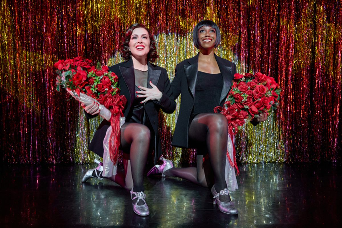 Alyssa Milano, Kimberly Marable at 