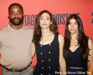 Motell Foster, Emmy Rossum and Zoe Winters @ BroadwayWorld Motell Foster, Emmy Rossum and Zoe Winters Photo