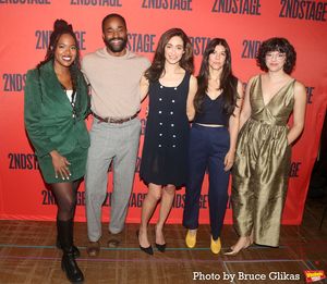 Director Whitney White, Motell Foster, Emmy Rossum, Zoe Winters and Playwright Amy Berryman @ BroadwayWorld Director Whitney White, Motell Foster, Emmy Rossum, Zoe Winters and Playwright Amy Be Photo