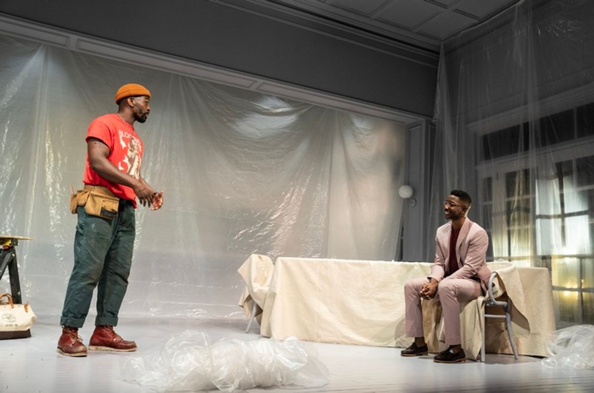 Khris Davis and Mamoudou Athie at 