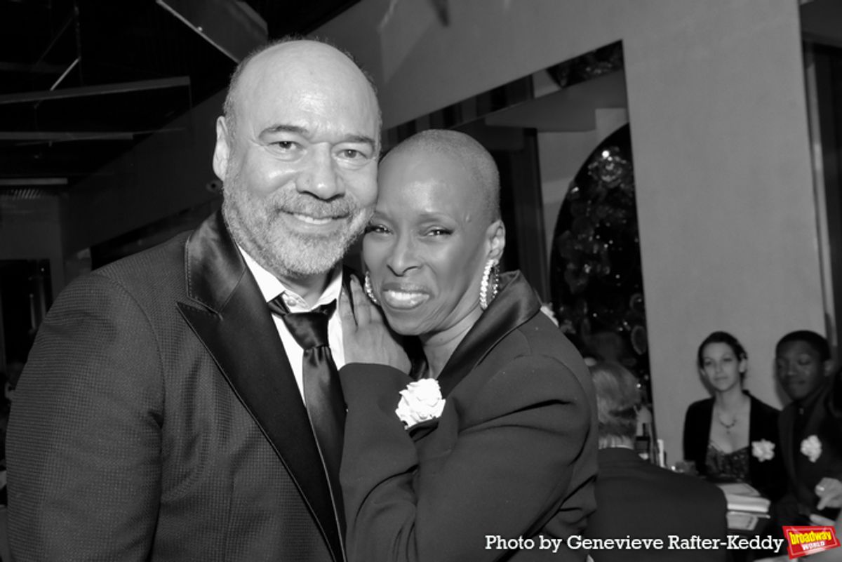Danny Burstein and Brenda Braxtton at 