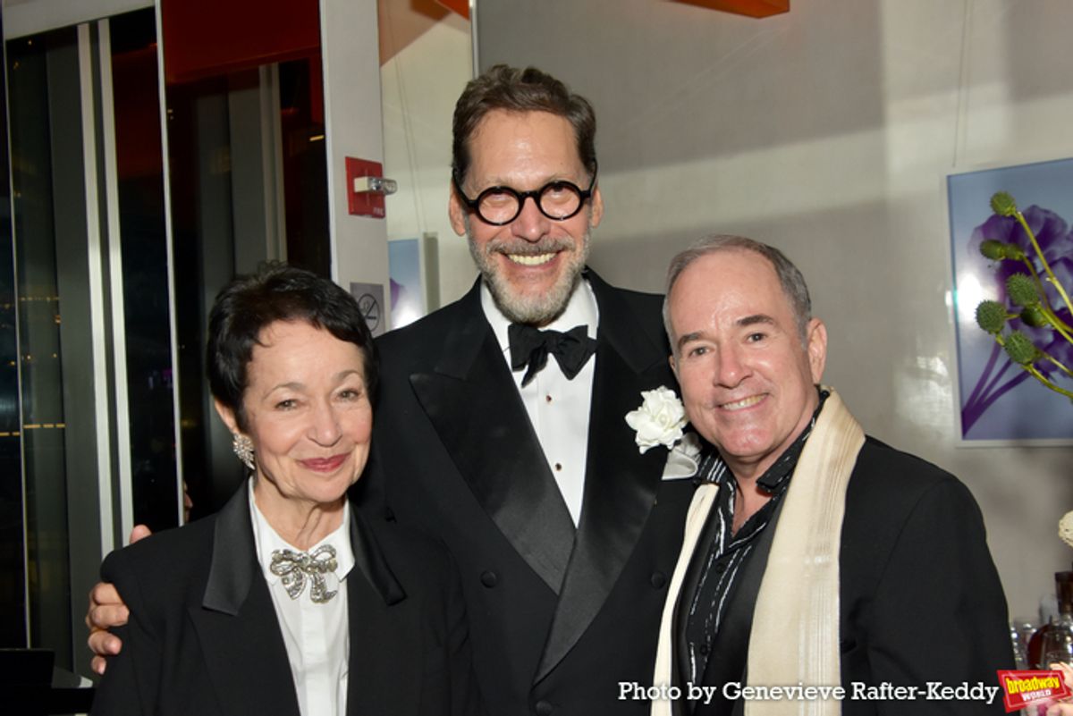 Lynn Ahrens, David Staller and Steven Flaherty at 