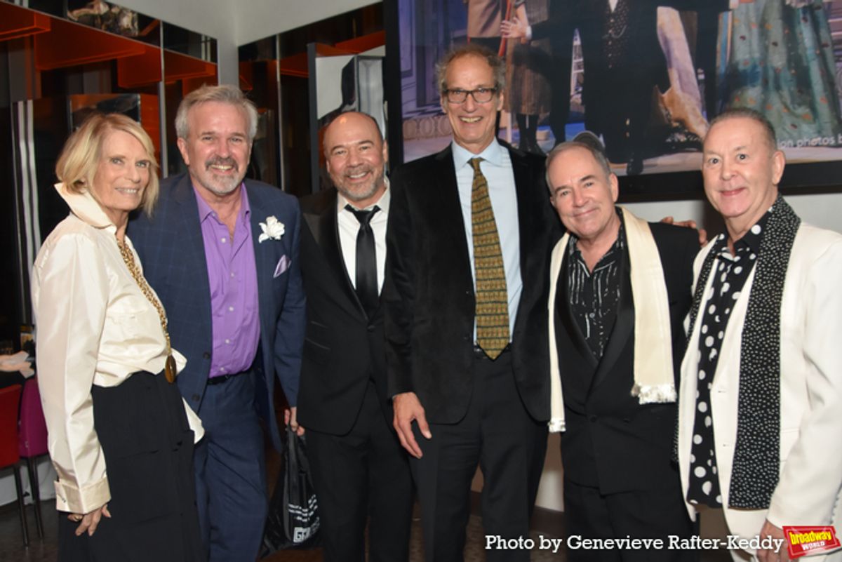 Carolyn Meehan, George Dvorsky, Danny Burstein, Eric Kapstick, Steven Flaherty and Trevor Hardwick at 