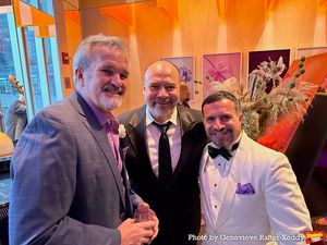George Dvorsky, Danny Burstein and Jono Mainelli @ BroadwayWorld George Dvorsky, Danny Burstein and Jono Mainelli Photo