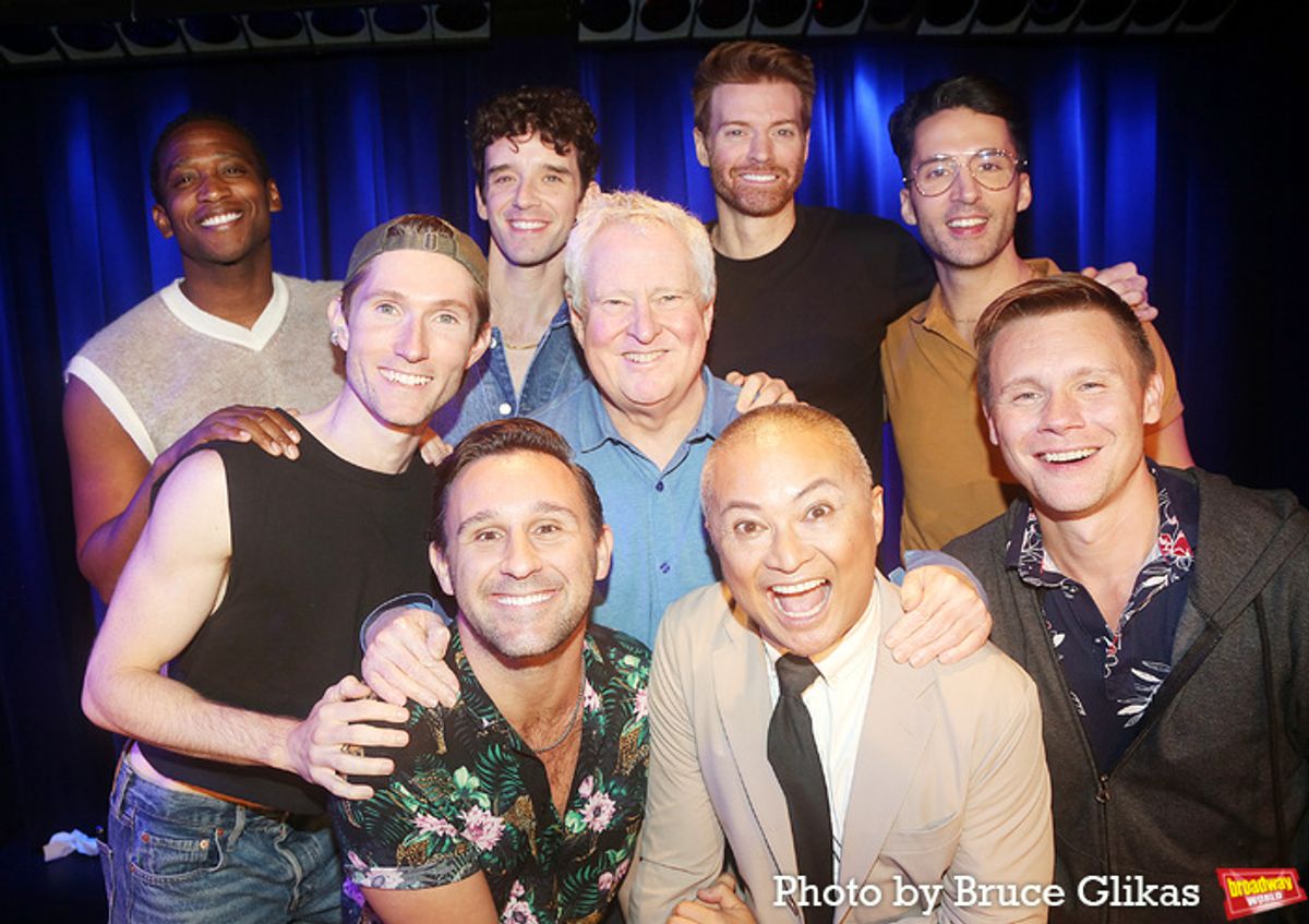 Jelani Remy, Les Gibbs, Nicolas King, Michael Urie, Glen Kelly, Mark MacKillop, Jackie Cox, Seth Sikes and Alec Mapa at 