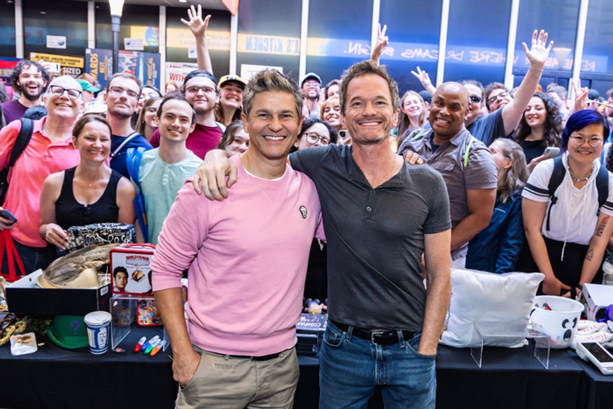 David Burtka, Neil Patrick Harris at 