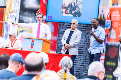 Richard Jay Alexander, Norm Lewis Photo