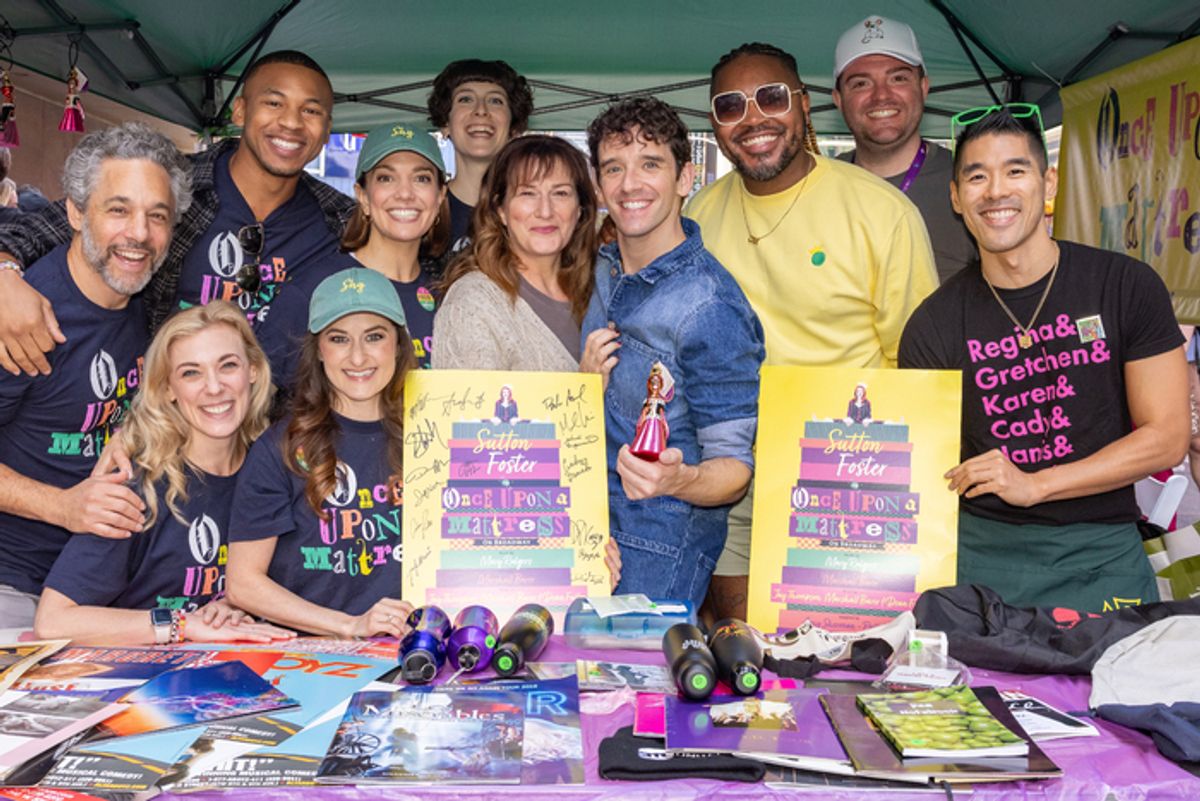 Kara Lindsay, Ana Gasteyer, Michael Urie at 