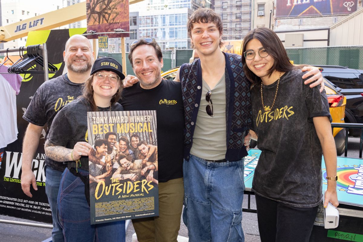 Jason Schmidt and The Outsiders table at 