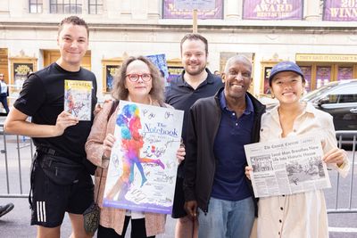 Dorian Harewood, Maryann Plunkett and The Notebook table Photo