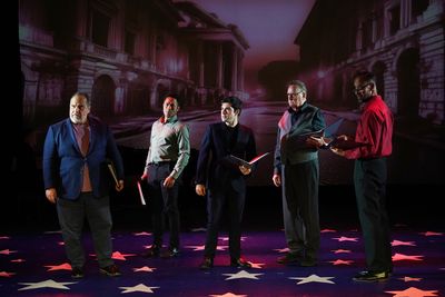 Eliseo Roman, Daniel Yearwood, Pablo Torres, James Judy, Philip Hernandez Photo