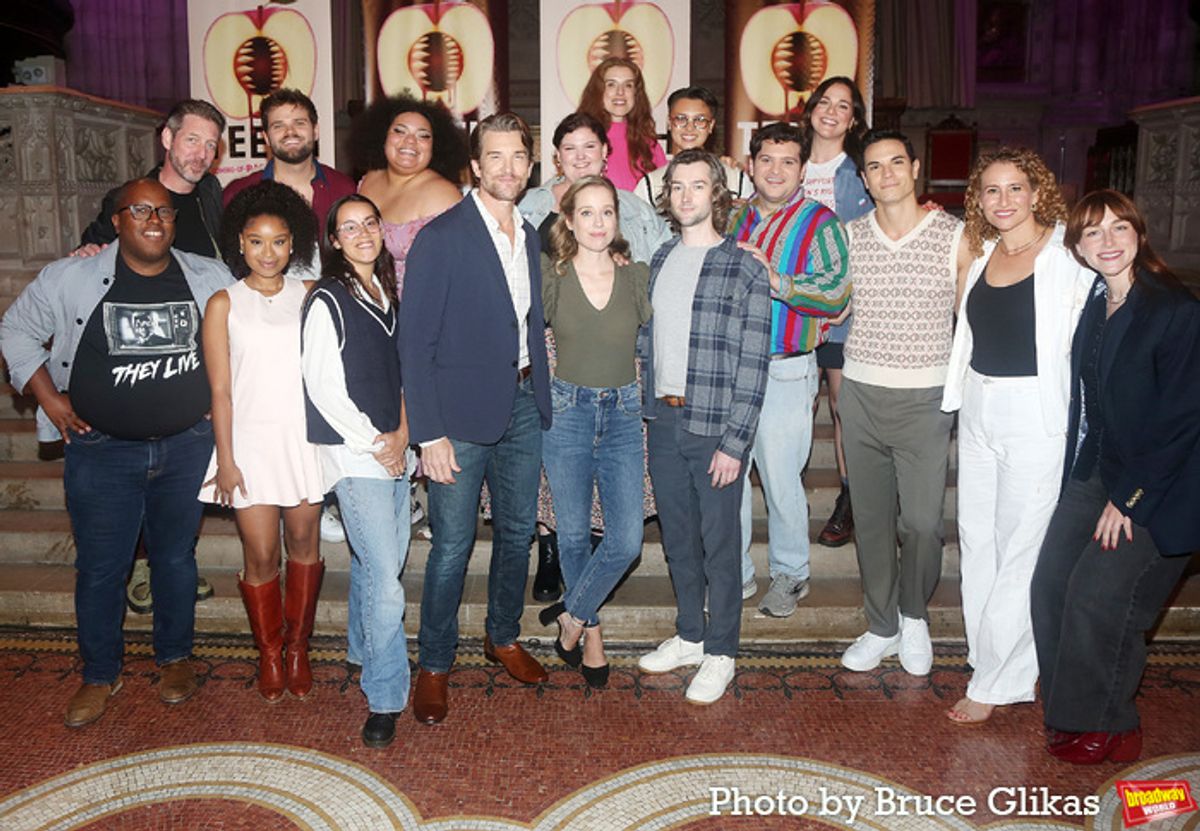 The Cast & Creative Team of 'Teeth' including Michael R. Jackson, Anna K. Jacobs, Andy Karl, Wren Rivera, Micaela Lamas, Jenna Rose Husli, Alyse Alan Louis, Courtney Bassett, Madison McBride, Syndey Parra, Will Connolly, Jared Loftin, Jason Gotay
Julia Bain, Griffin Binnicker, Kyra Kennedy and James Sasser at 