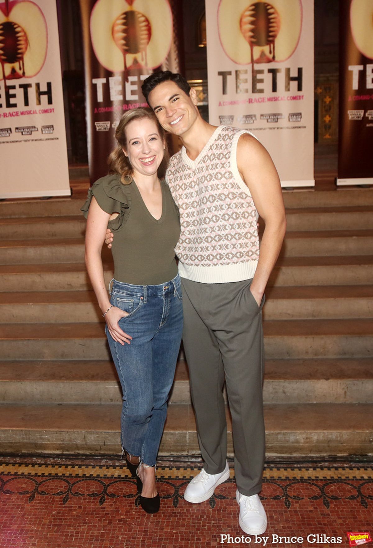 Alyse Alan Louis and Jason Gotay  at 