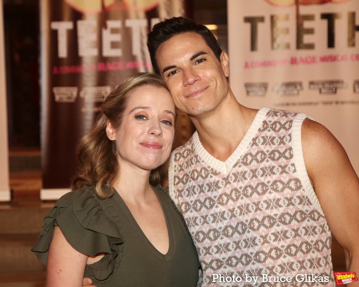 Alyse Alan Louis and Jason Gotay 
 at 