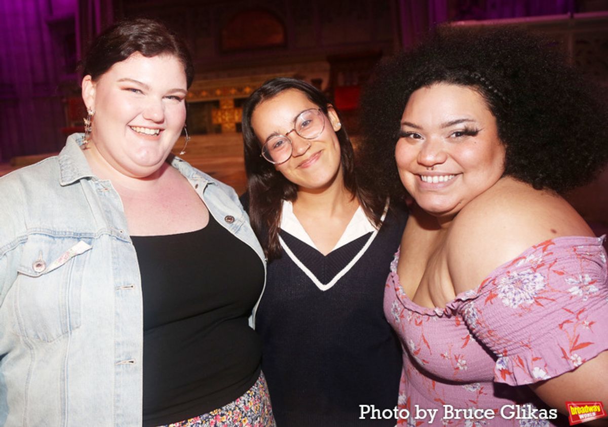 Jenna Rose Husli, Sydney Parra and Micaela Lamas at 