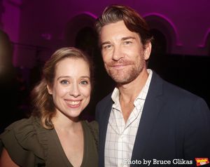 Alyse Alan Louis and Andy Karl
 Photo