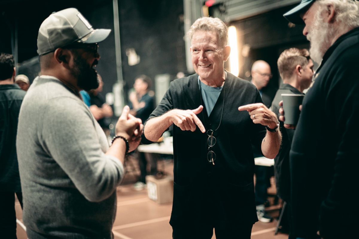 Orville Mendoza, John Logan, Wayne Duvall at 