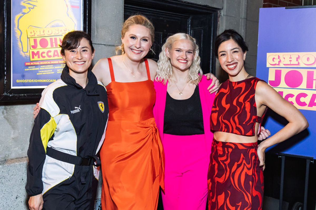 Sunny Min-Sook Hitt, Catie Davis, Mary Cynthia McGowan, Kim Savarino at 