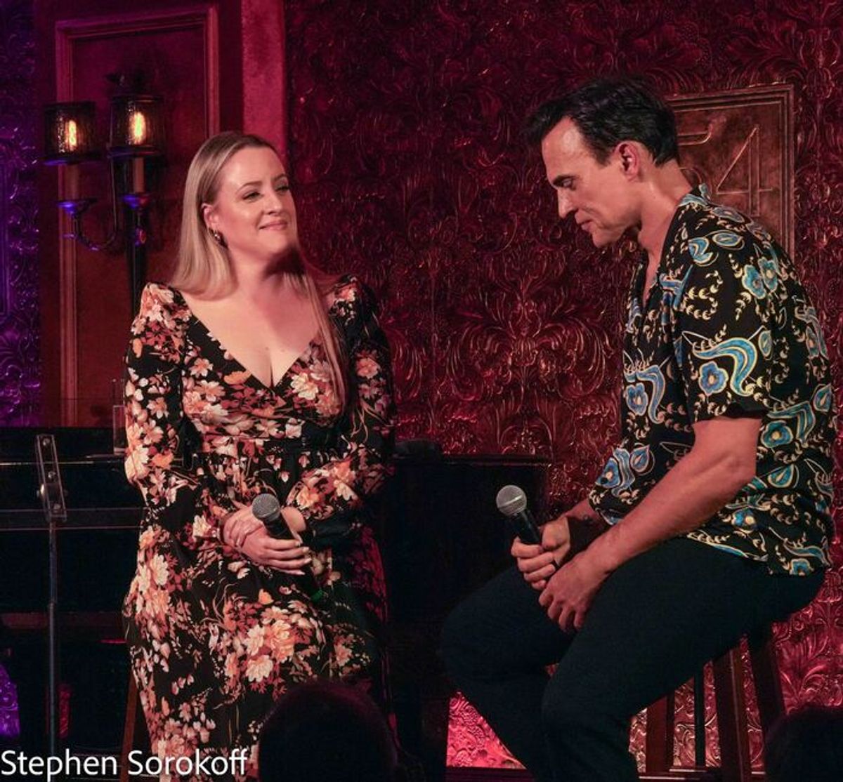 Abby Mueller & Cheyenne Jackson at 