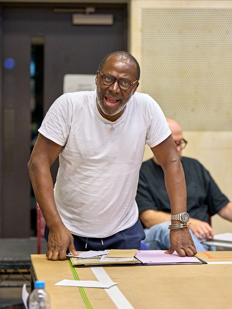 Photos: Adrien Brody and Nana Mensah in THE FEAR OF 13 Rehearsals — photo 7 of 15