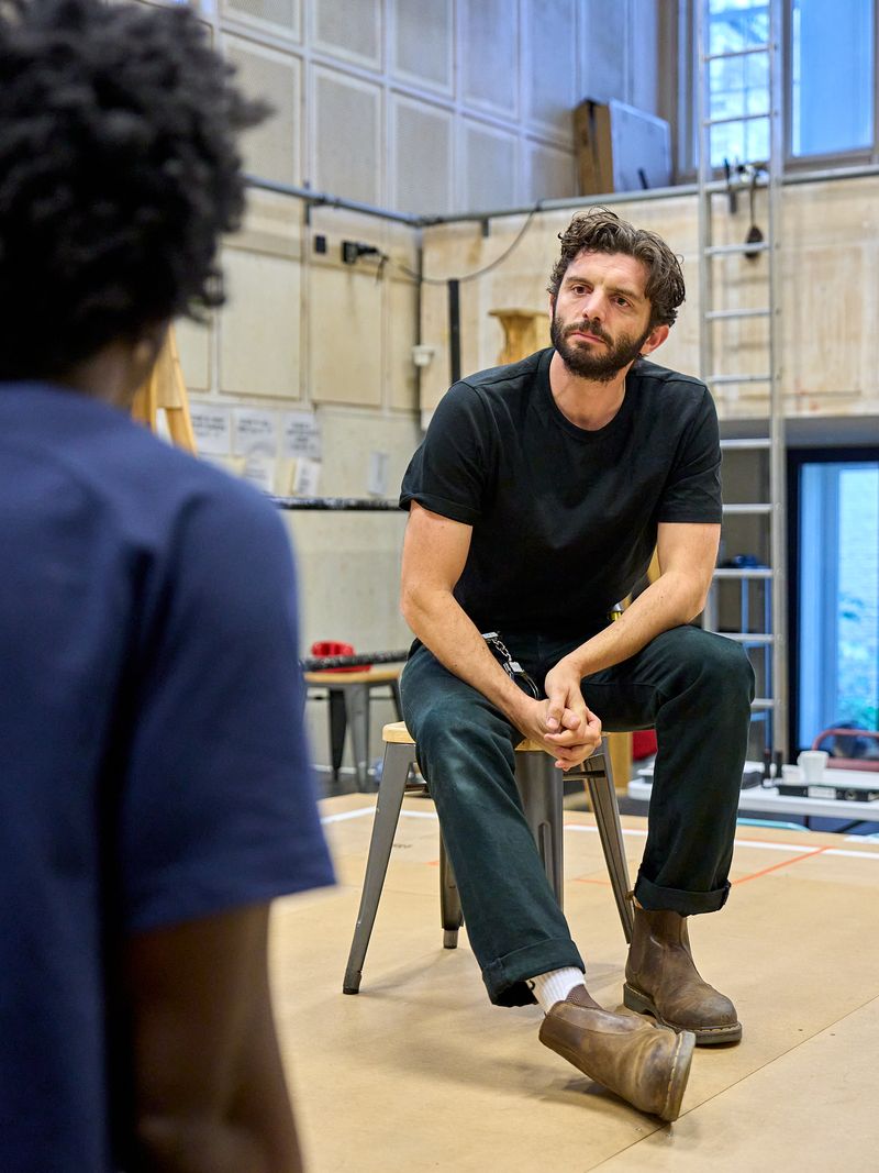 Photos: Adrien Brody and Nana Mensah in THE FEAR OF 13 Rehearsals — photo 10 of 15