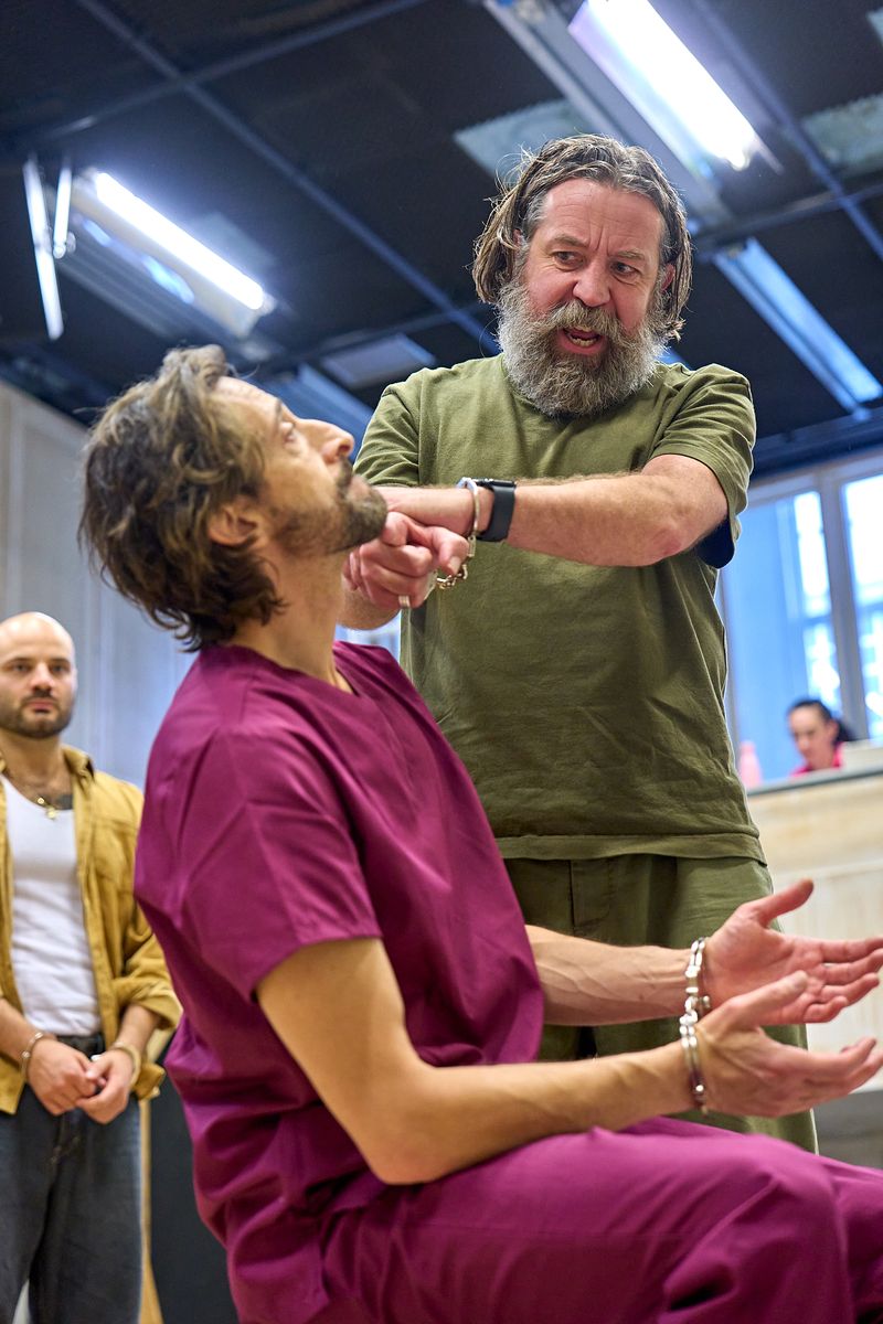 Photos: Adrien Brody and Nana Mensah in THE FEAR OF 13 Rehearsals — photo 15 of 15