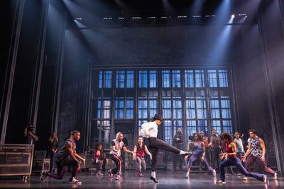 Jamaal Fields-Green and the cast Photo