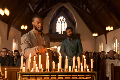 Aldis Hodge and Isaiah Mustafa  Photo