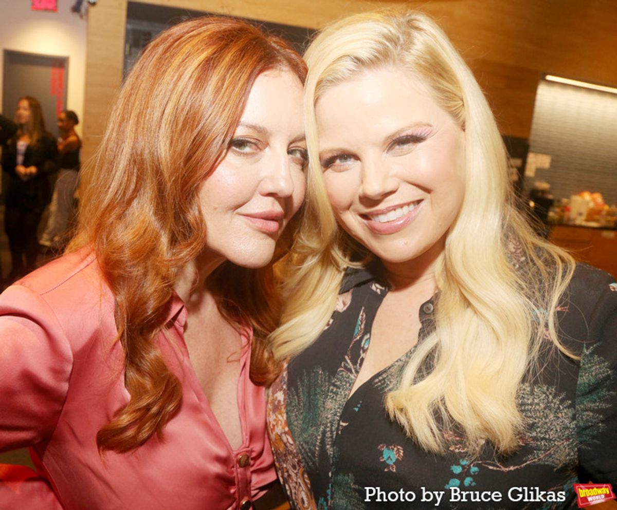 Jennifer Simard and Megan Hilty at 