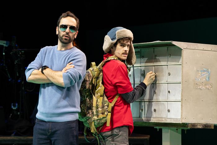 Photos: Nkeki Obi-Melekwe and Taylor Trensch in SAFETY NOT GUARANTEED at BAM — photo 8 of 12