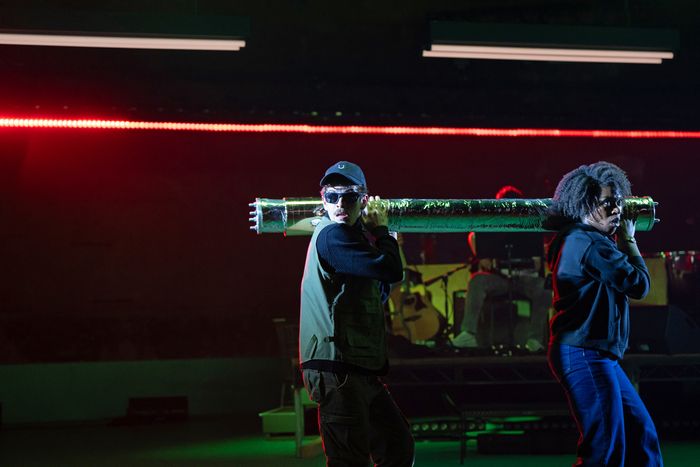 Photos: Nkeki Obi-Melekwe and Taylor Trensch in SAFETY NOT GUARANTEED at BAM — photo 12 of 12