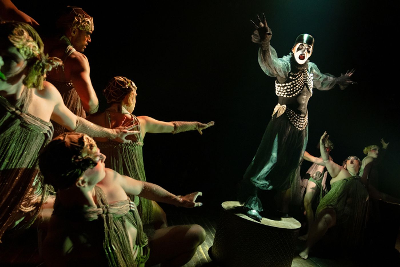 Photos: New Images of Adam Lambert & Auli'i Cravalho in CABARET AT THE KIT KAT CLUB  Image