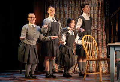 Nicola Turner, Nancy Allsop,
Sophia Ally, and Lara McDonnell 
 Photo