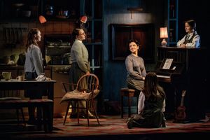 Nancy Allsop, Nicola Turner, Laura Donnelly,
Lara McDonnell, and Sophia Ally
@ BroadwayWorld Nancy Allsop, Nicola Turner, Laura Donnelly,
Lara McDonnell, and Sophia Ally
Photo