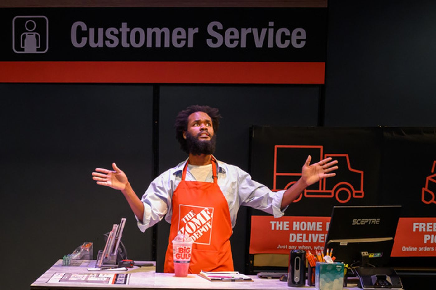 Photos: First Look At THE 2 QUEERS A LESBIAN MEETS AT THE HOME DEPOT At A.R.T./New York Theatres Photos: First Look At THE 2 QUEERS A LESBIAN MEETS AT THE HOME DEPOT At A.R.T./New York Theatres Image