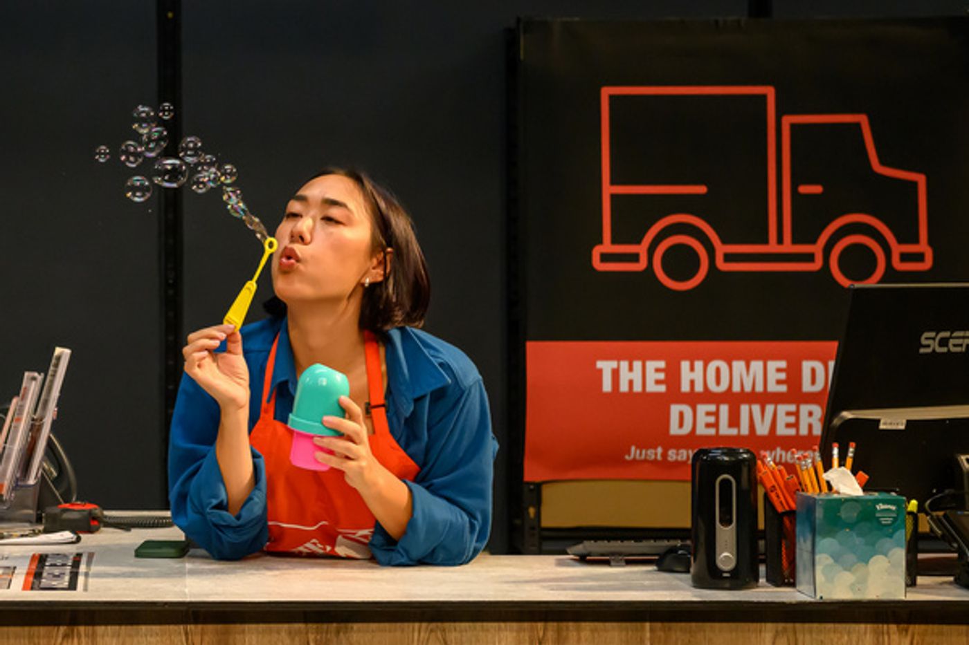 Photos: First Look At THE 2 QUEERS A LESBIAN MEETS AT THE HOME DEPOT At A.R.T./New York Theatres Photos: First Look At THE 2 QUEERS A LESBIAN MEETS AT THE HOME DEPOT At A.R.T./New York Theatres Image