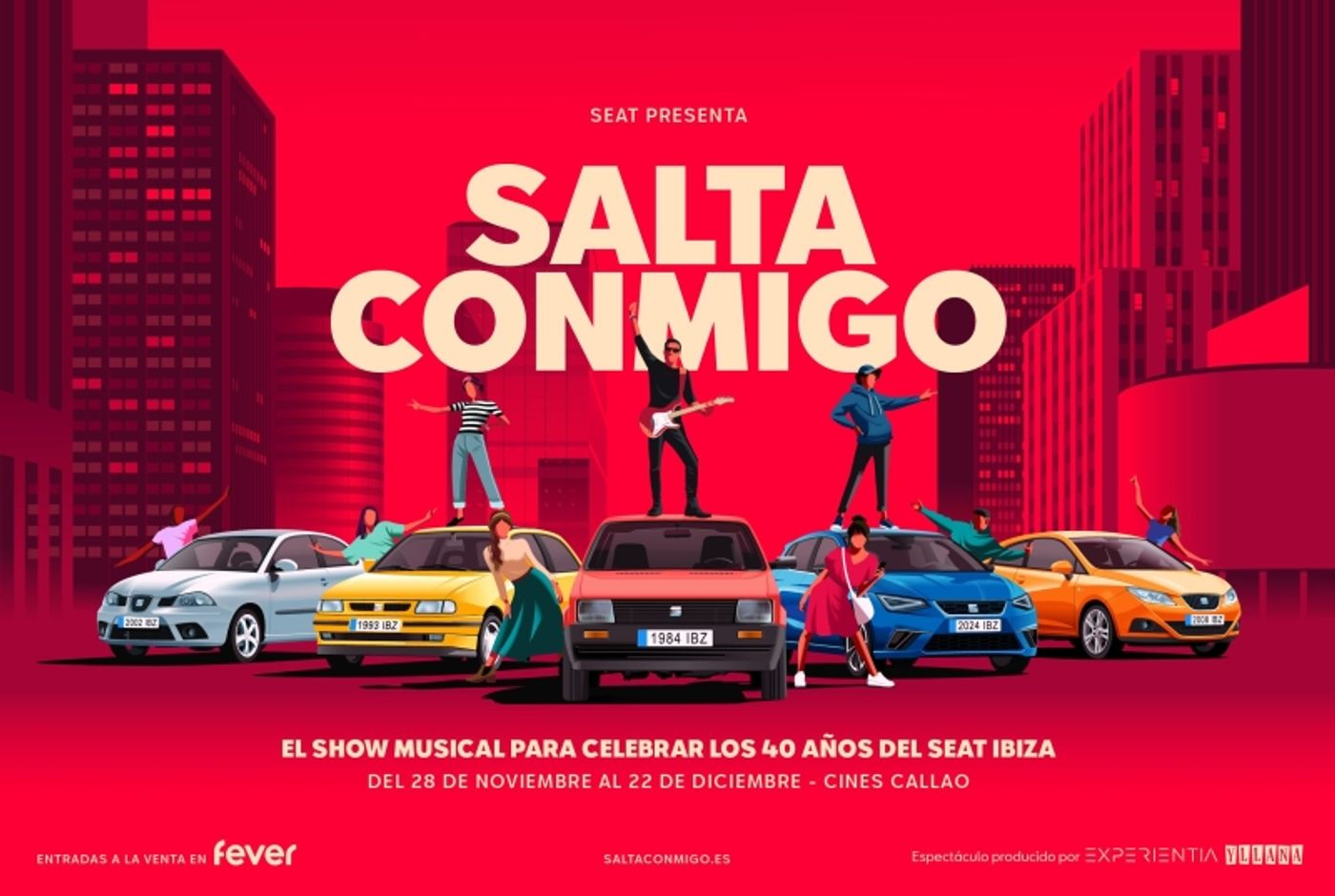 SALTA CONMIGO: El Show Musical del SEAT Ibiza llega a los Cines Callao SALTA CONMIGO: El Show Musical del SEAT Ibiza llega a los Cines Callao Image