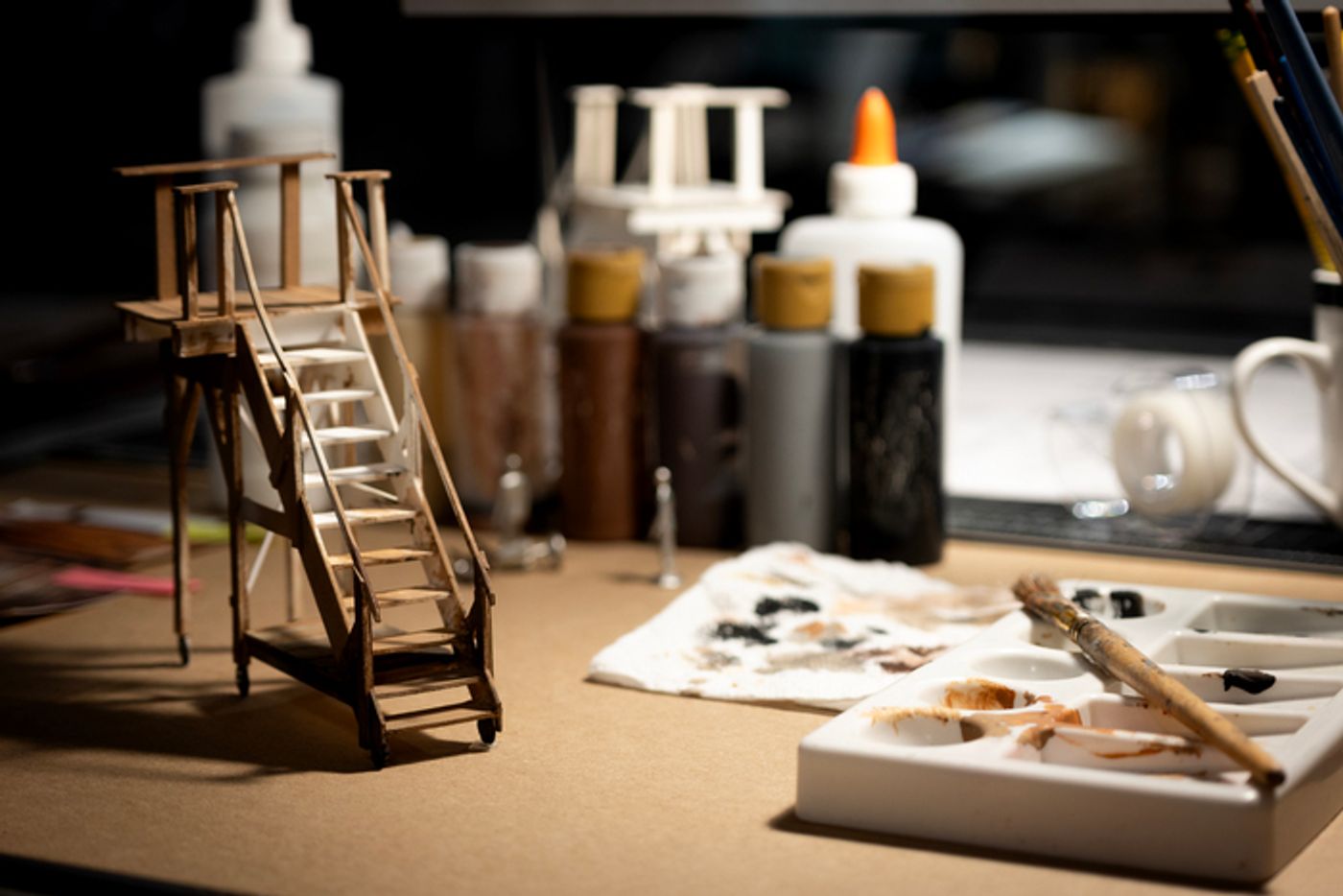 Photos: Inside the David Korins Stages of Imagination Exhibit With Designs From HAMILTON & More Photos: Inside the David Korins Stages of Imagination Exhibit With Designs From HAMILTON & More Image