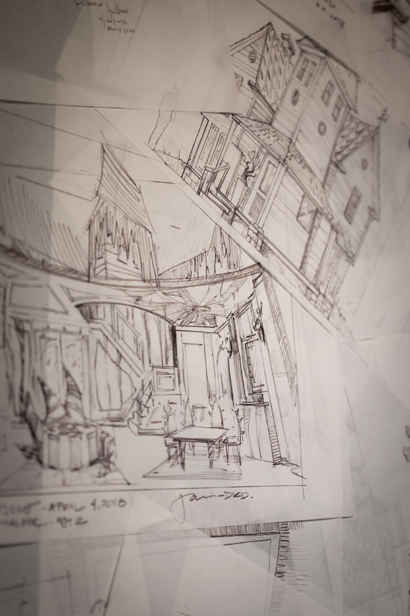 Photos: Inside the David Korins Stages of Imagination Exhibit With Designs From HAMILTON & More Photos: Inside the David Korins Stages of Imagination Exhibit With Designs From HAMILTON & More Image