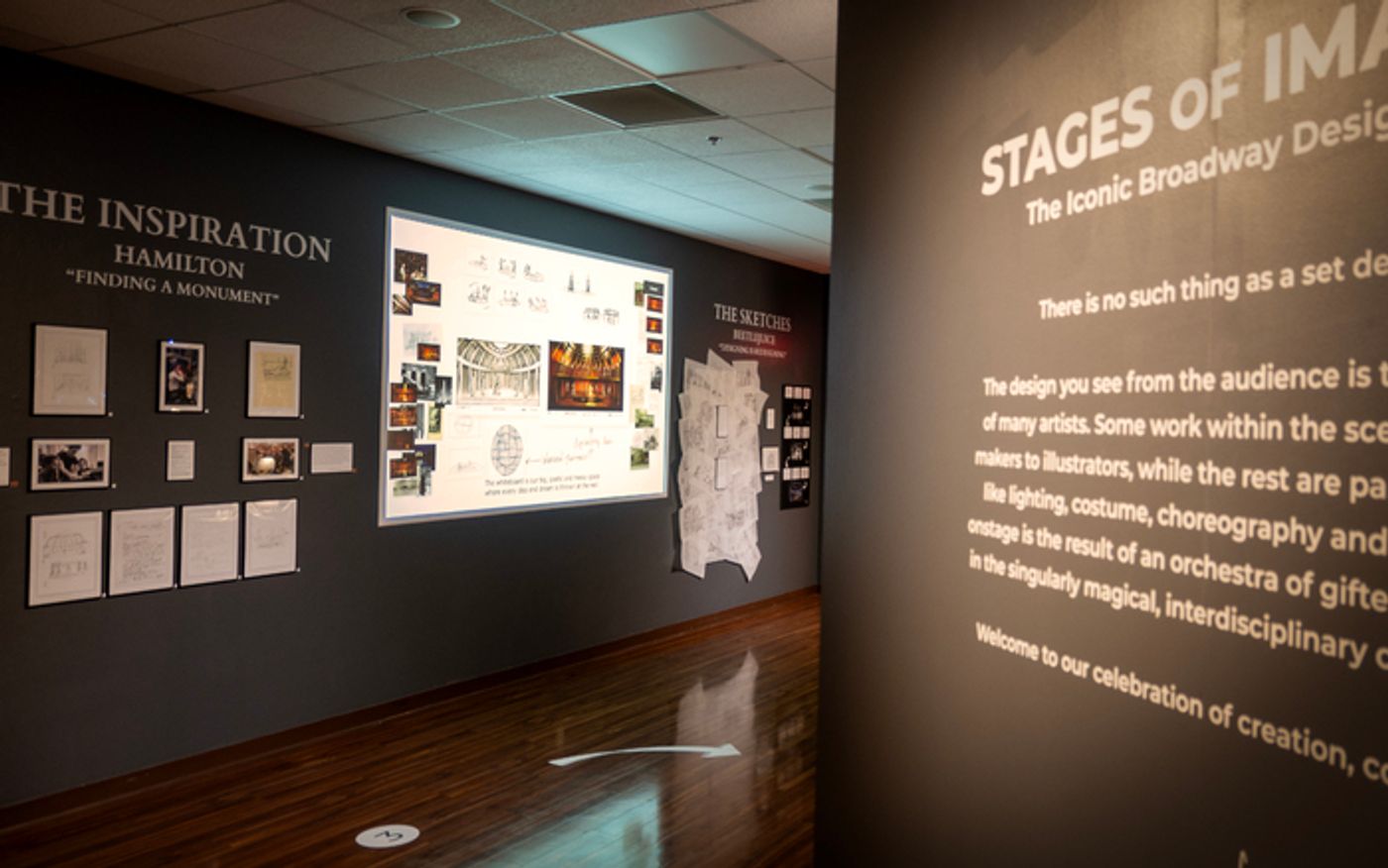 Photos: Inside the David Korins Stages of Imagination Exhibit With Designs From HAMILTON & More Photos: Inside the David Korins Stages of Imagination Exhibit With Designs From HAMILTON & More Image