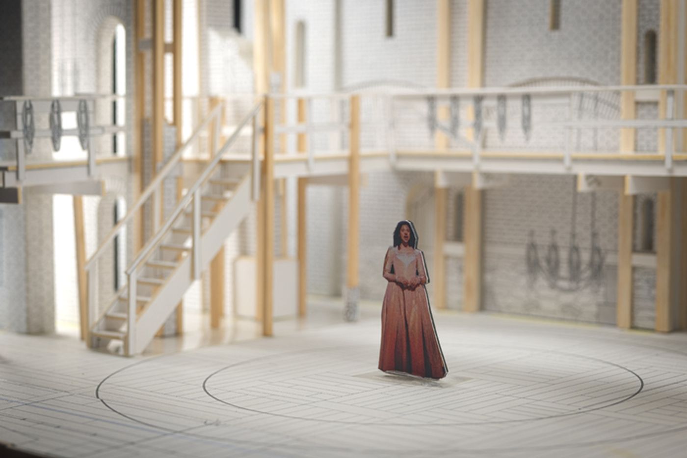 Photos: Inside the David Korins Stages of Imagination Exhibit With Designs From HAMILTON & More Photos: Inside the David Korins Stages of Imagination Exhibit With Designs From HAMILTON & More Image