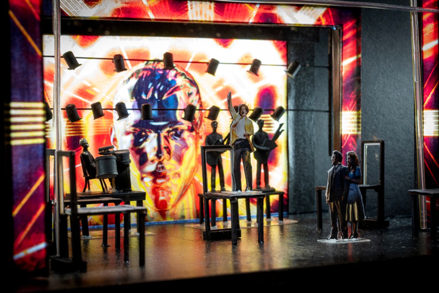 Photos: Inside the David Korins Stages of Imagination Exhibit With Designs From HAMILTON & More Photos: Inside the David Korins Stages of Imagination Exhibit With Designs From HAMILTON & More Image