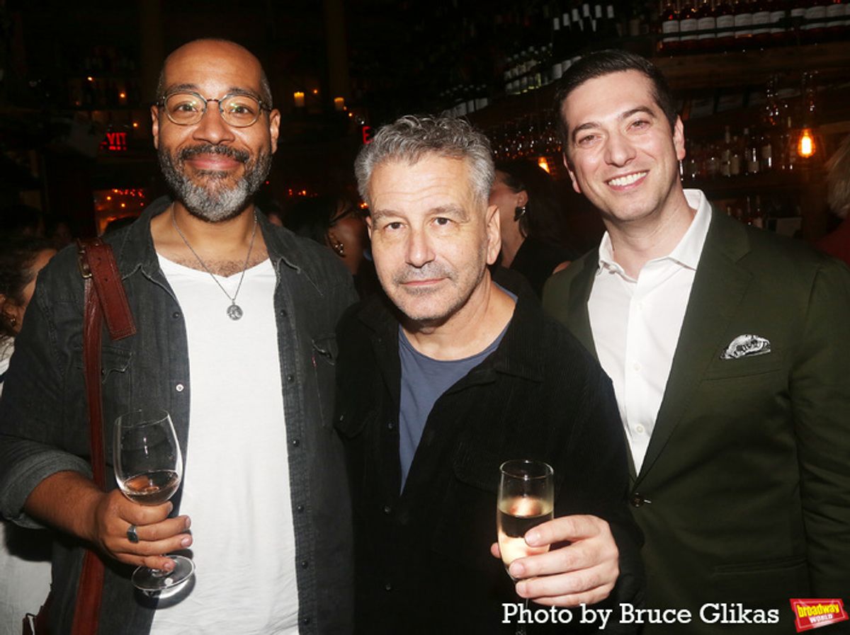 Eddie Cooper, David Cromer and Jamie Kaye-Phillips at 