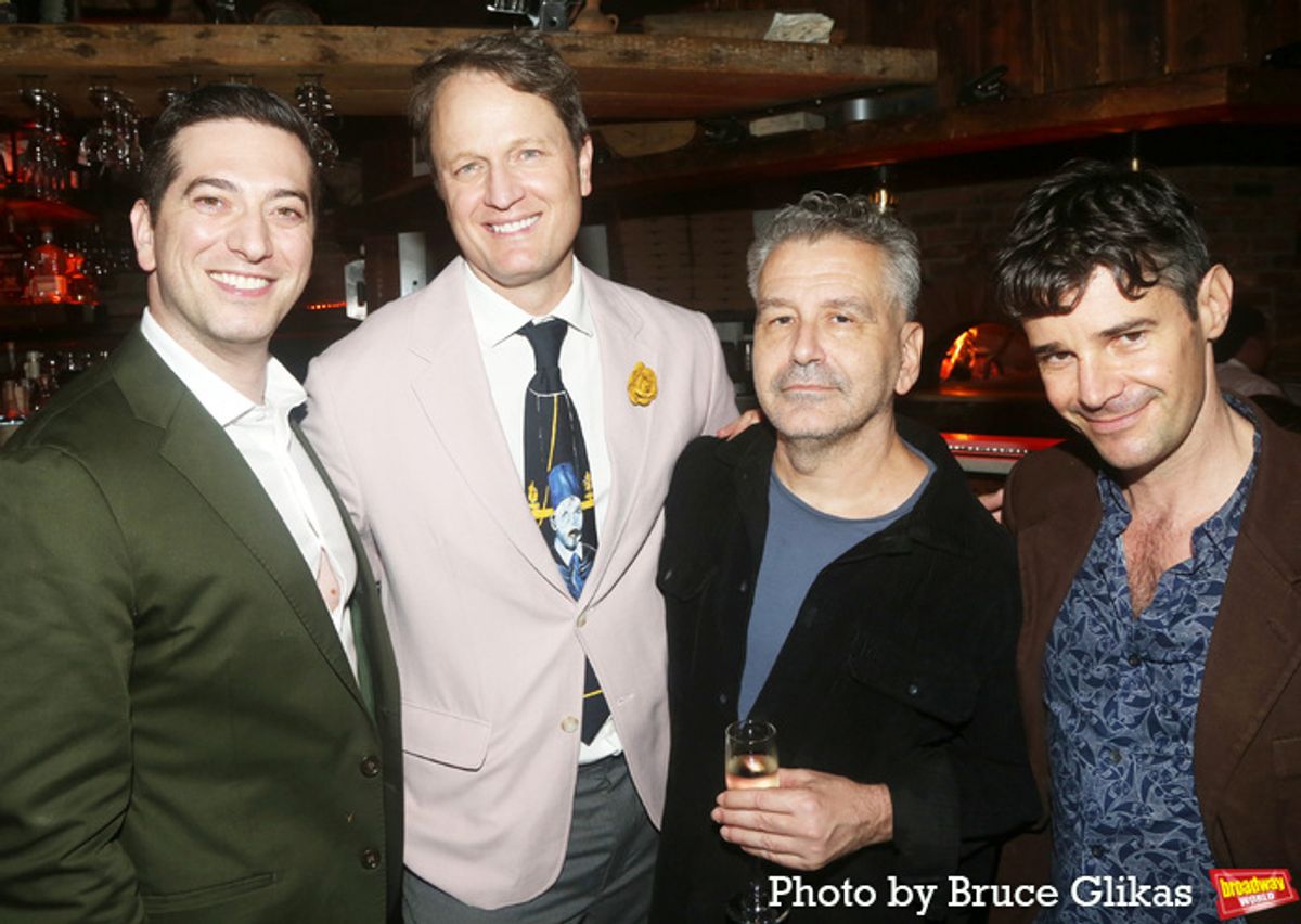 Jamie Kaye-Phillips, Todd Almond, Director David Cromer and Jason Mastro at 